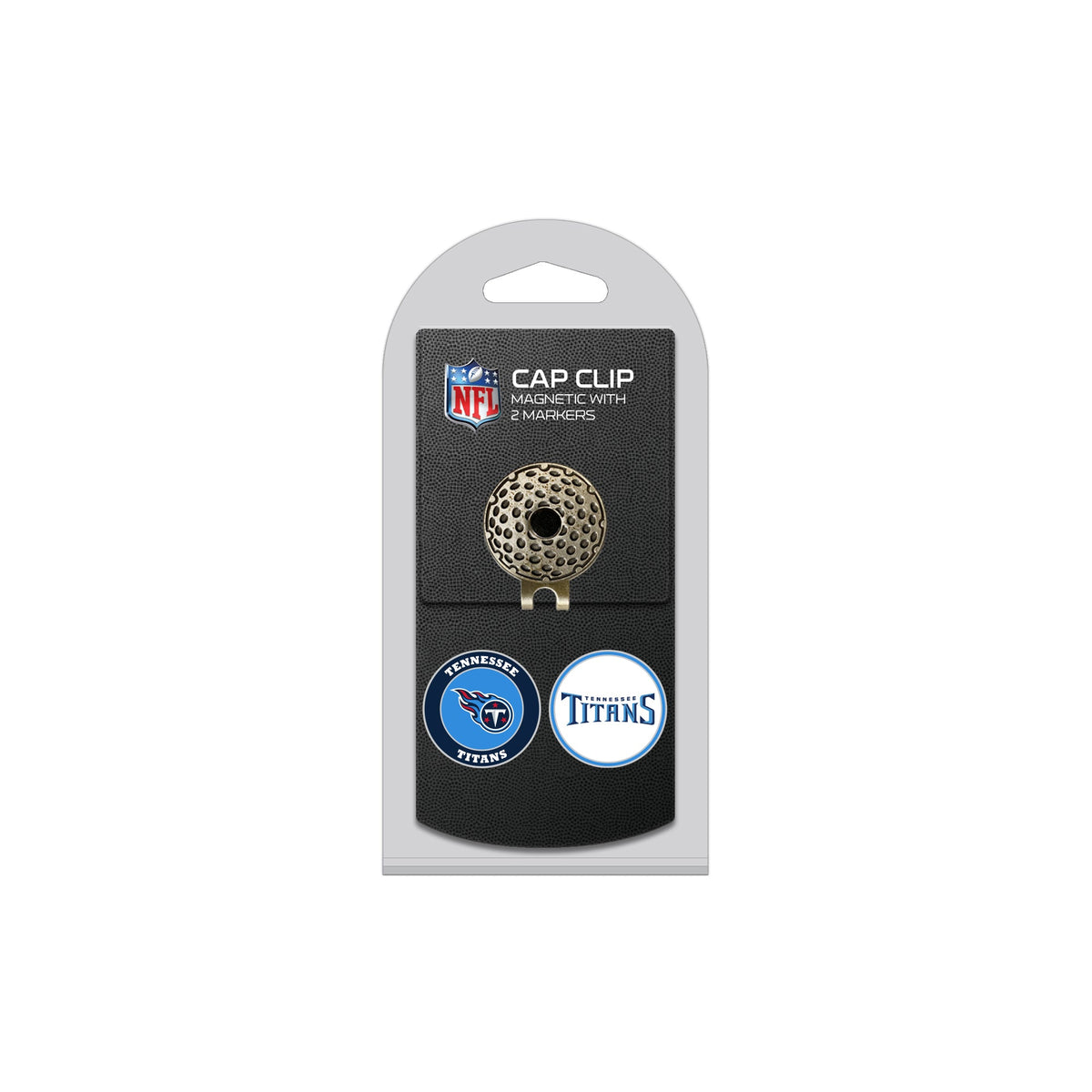 TENNESSEE TITANS hat clip with two golf ball markers