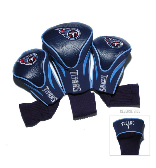 Tennessee Titans NFL Contour 3 Pack Headcovers - Club Rehab