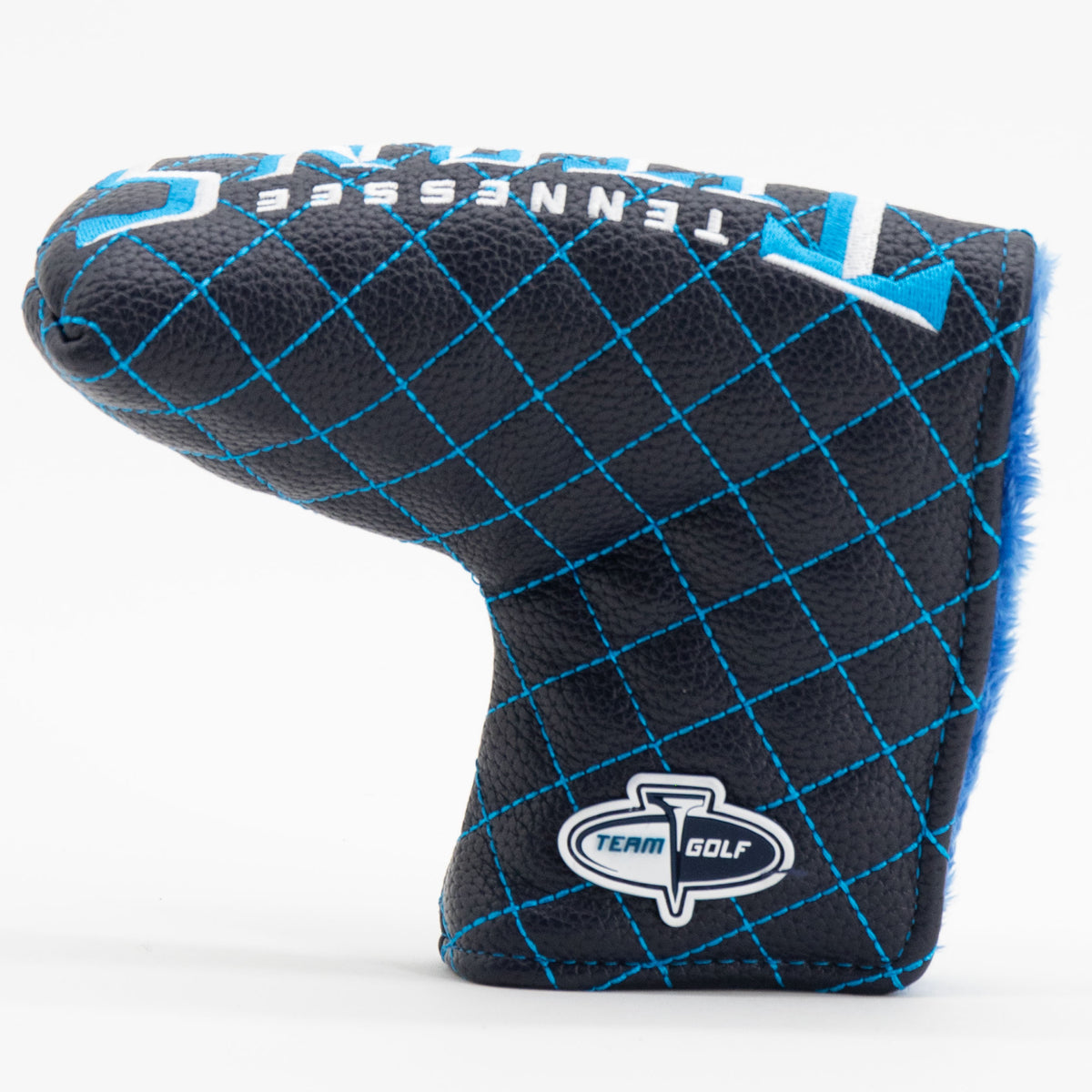 Tennessee Titans Solid Blade Putter quilted headcover, back view
