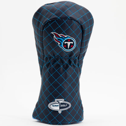 Tennessee Titans Solid Driver quilted headcover, back view
