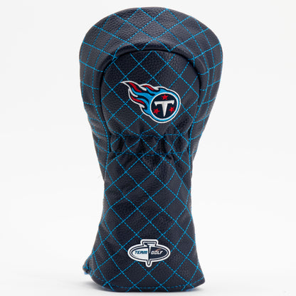Tennessee Titans Solid Fairway quilted headcover, back view