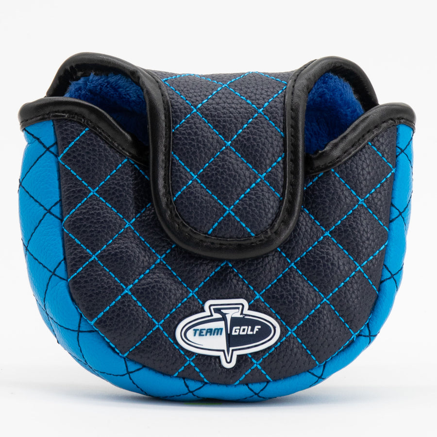 Tennessee Titans solid quilted mallet putter cover, back view