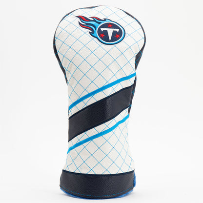 Tennessee Titans Striped Driver quilted headcover, front view