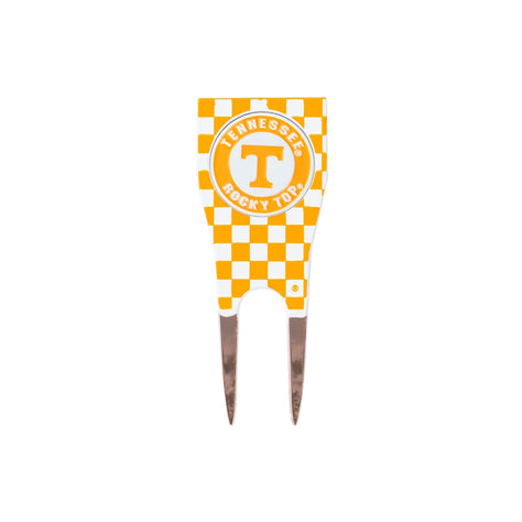 Tennessee Volunteers divot tool: reverse · round marker