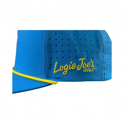 Tequila and Lime Golf Hat | Snapback Cap | Built-in Magnetic Ball Marker Holder + Marker Included | Adjustable | Shot Glass - Club Rehab