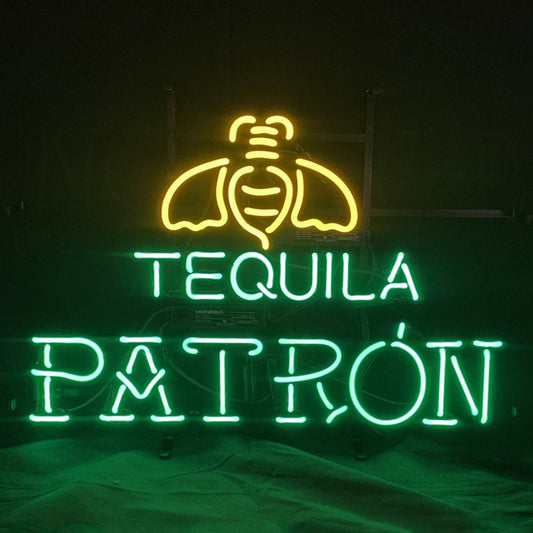 Tequila Patron Beer Lager Neon Signs Light - Club Rehab