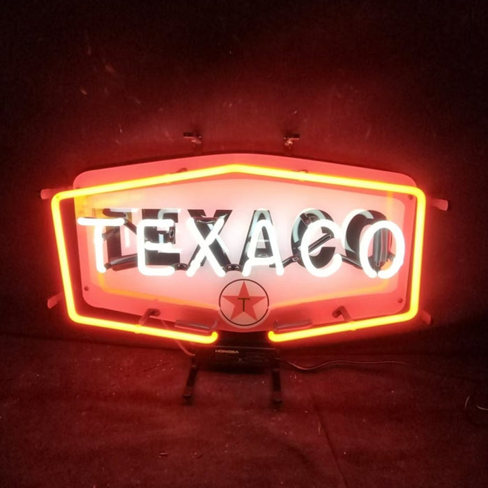 Texaco Gasoline Neon Light Sign - Club Rehab