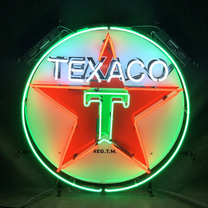 Texaco Gasoline Neon Signs Light - Club Rehab