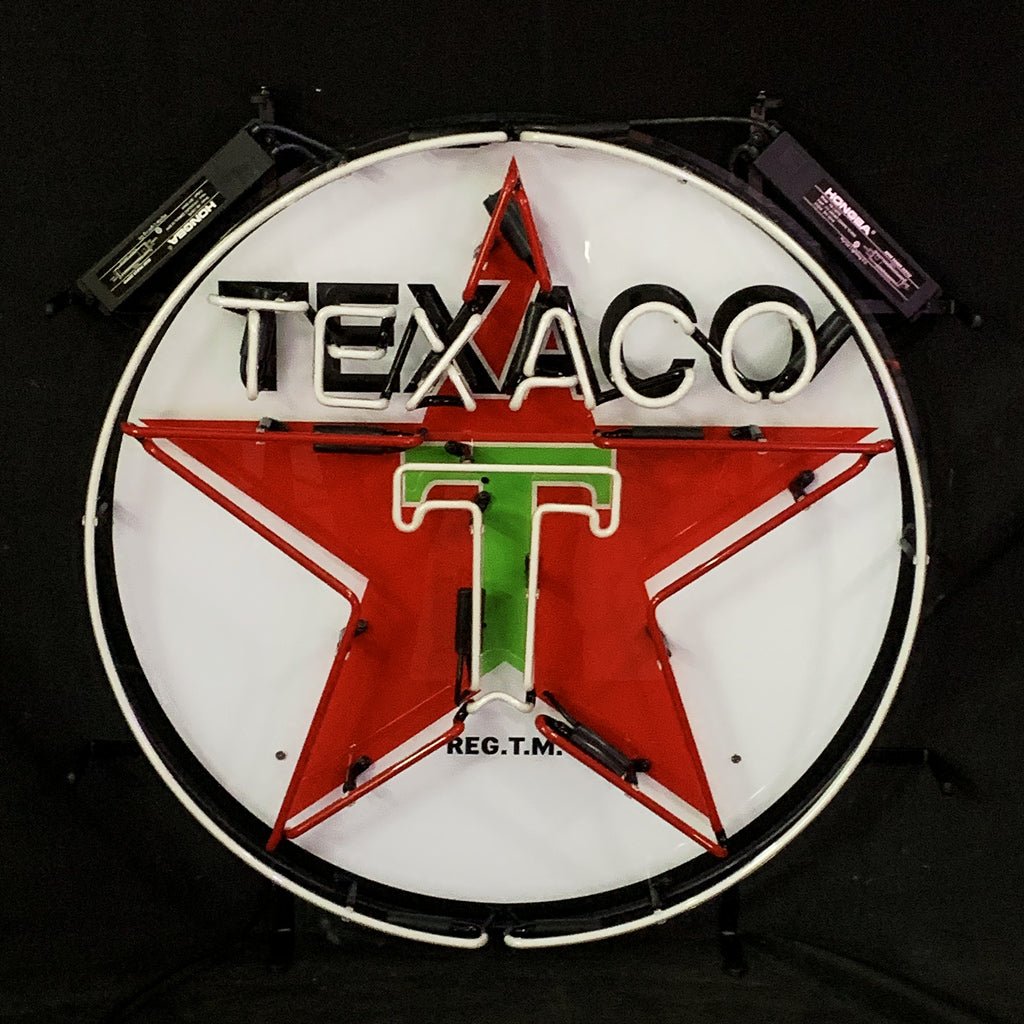 Texaco Gasoline Neon Signs Light - Club Rehab