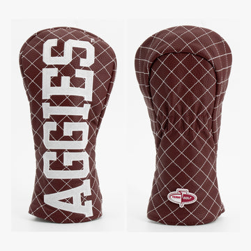 Texas A&M Aggies Solid Quilted Fairway Headcover
