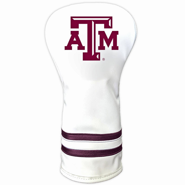 Texas A&M Aggies Vintage Golf Headcovers – White - Club Rehab