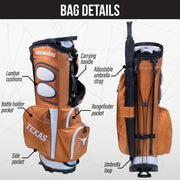 Texas Longhorns Fairway Stand Bag - Image 2 - Club Rehab