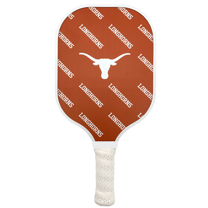 Texas Longhorns Pickleball Paddle | Carbon Fiber Face | 12mm Core - Club Rehab