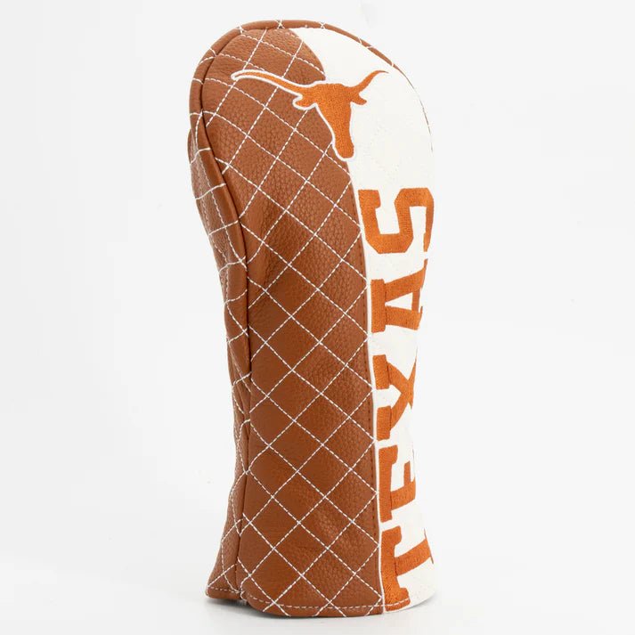 Texas Longhorns Quilted Headcovers – Hook ’Em Collection - Fairway Split - Club Rehab