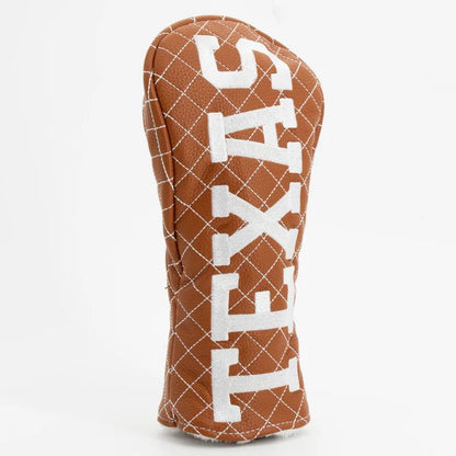 Texas Longhorns Solid Quilted Driver Headcover, product view