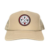 Khaki Foam Curved Mesh