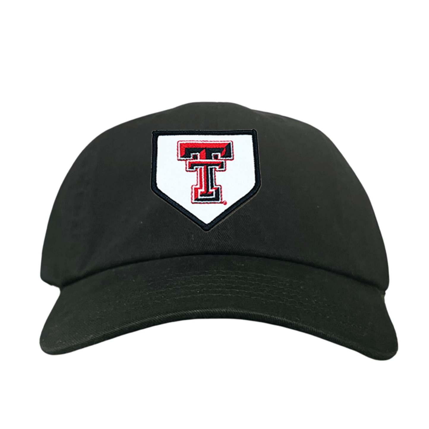 Texas Tech Home Plate / Hats / 256 / TXTECH046 / MM - Dad Hat Black - Club Rehab