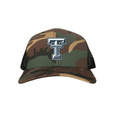 Camo Curved Mesh Snapback