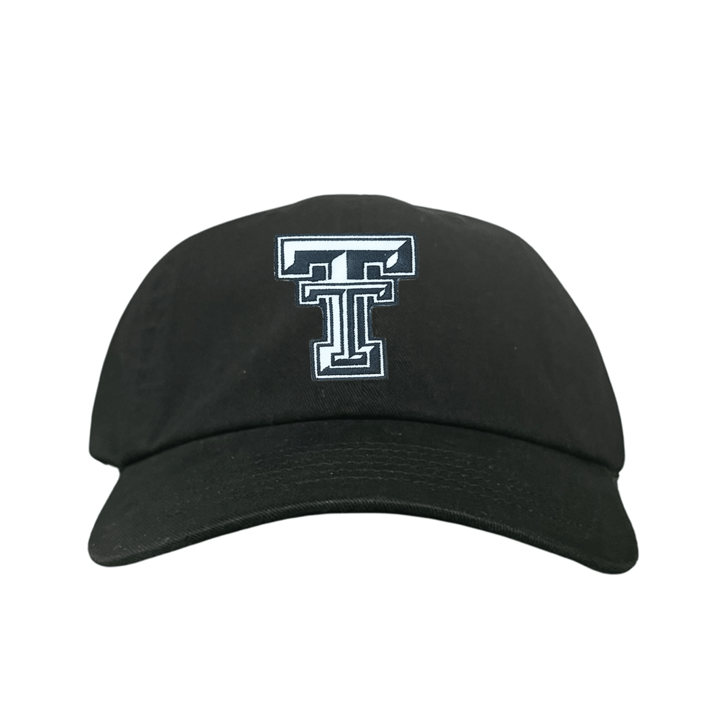 Texas Tech Logo Patch / Hats / 243 / TXTECH041 / MM - Dad Hat Black - Club Rehab