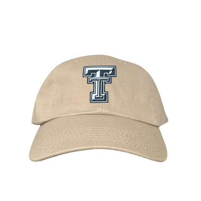 Texas Tech Logo Patch / Hats / 243 / TXTECH041 / MM - Dad Hat Khaki - Club Rehab