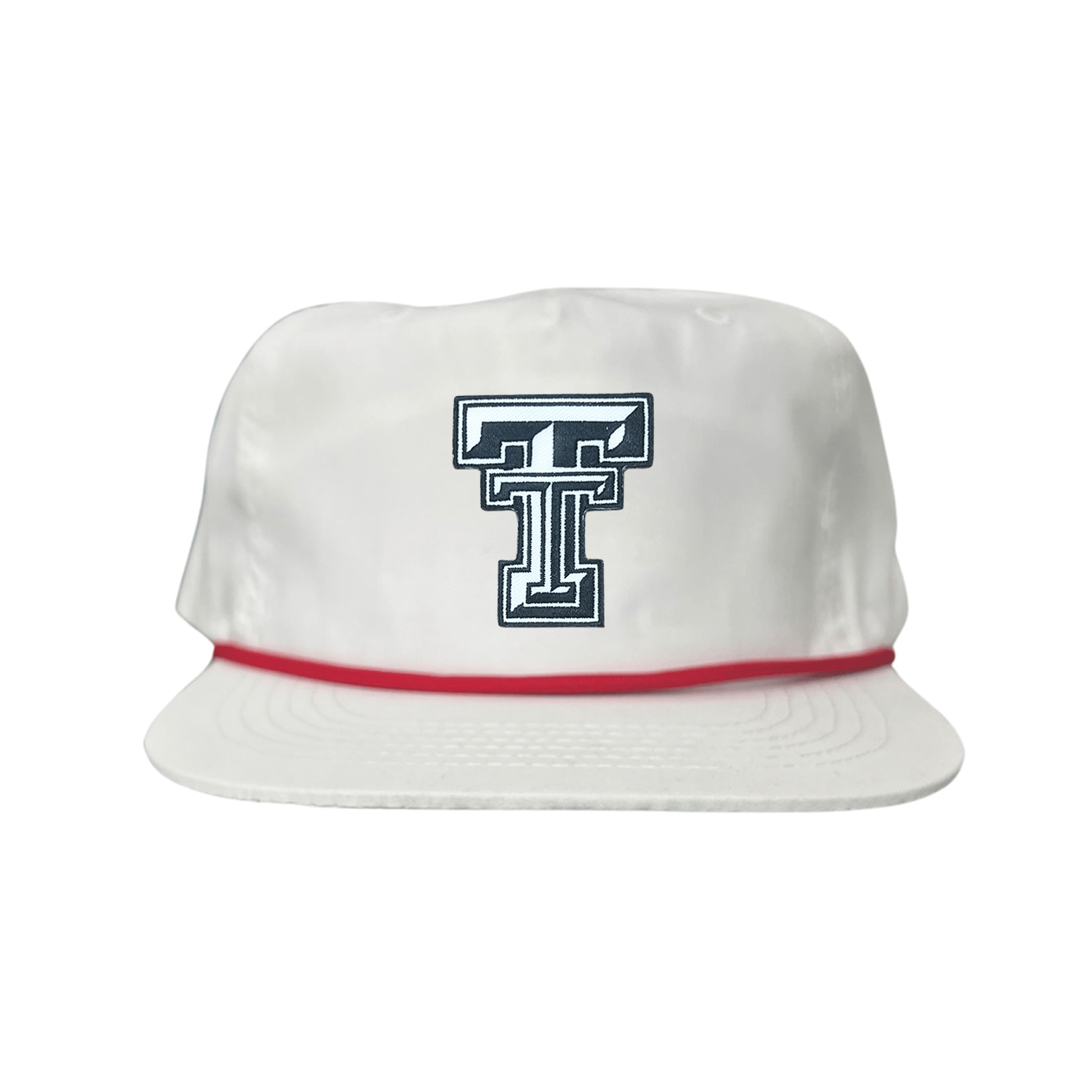 Texas Tech Logo Patch / Hats / 243 / TXTECH041 / MM - Charcoal Flat Bill Mesh Snapback - Club Rehab