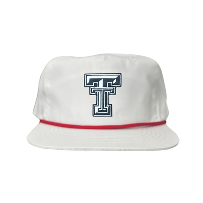 Texas Tech Logo Patch / Hats / 243 / TXTECH041 / MM - Charcoal Flat Bill Mesh Snapback - Club Rehab