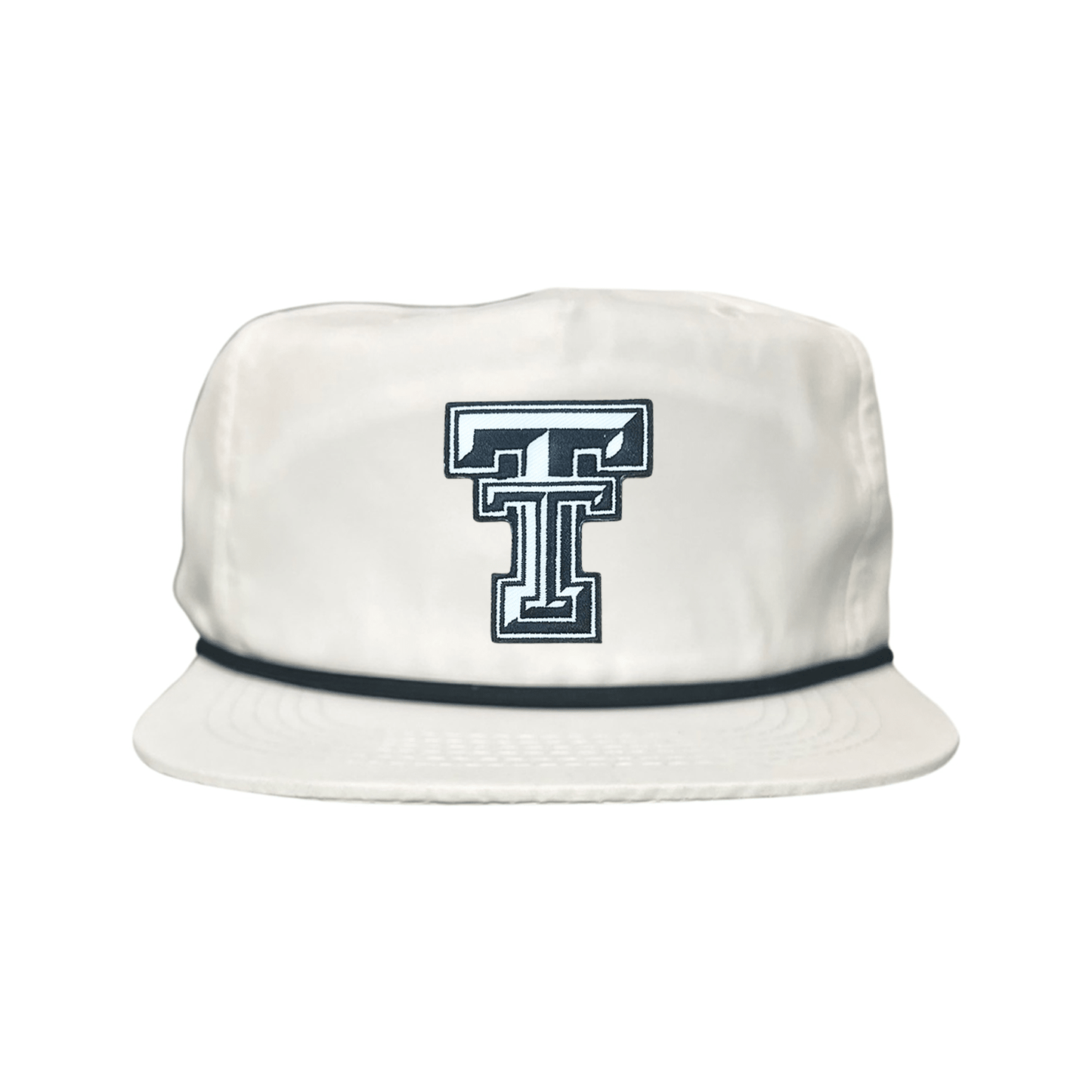 Texas Tech Logo Patch / Hats / 243 / TXTECH041 / MM - Charcoal Flat Bill Mesh Snapback - Club Rehab