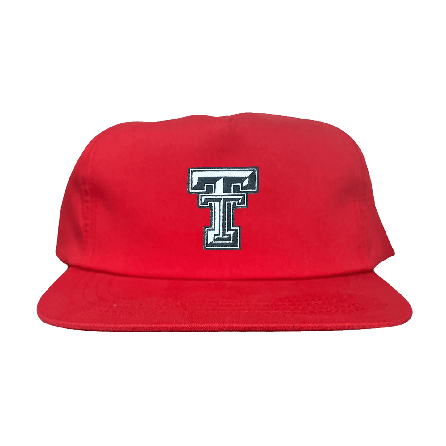 Texas Tech Logo Patch / Hats / 243 / TXTECH041 / MM - Red Flat Bill Canvas - Club Rehab