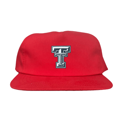 Texas Tech Logo Patch / Hats / 243 / TXTECH041 / MM - Red Flat Bill Canvas - Club Rehab
