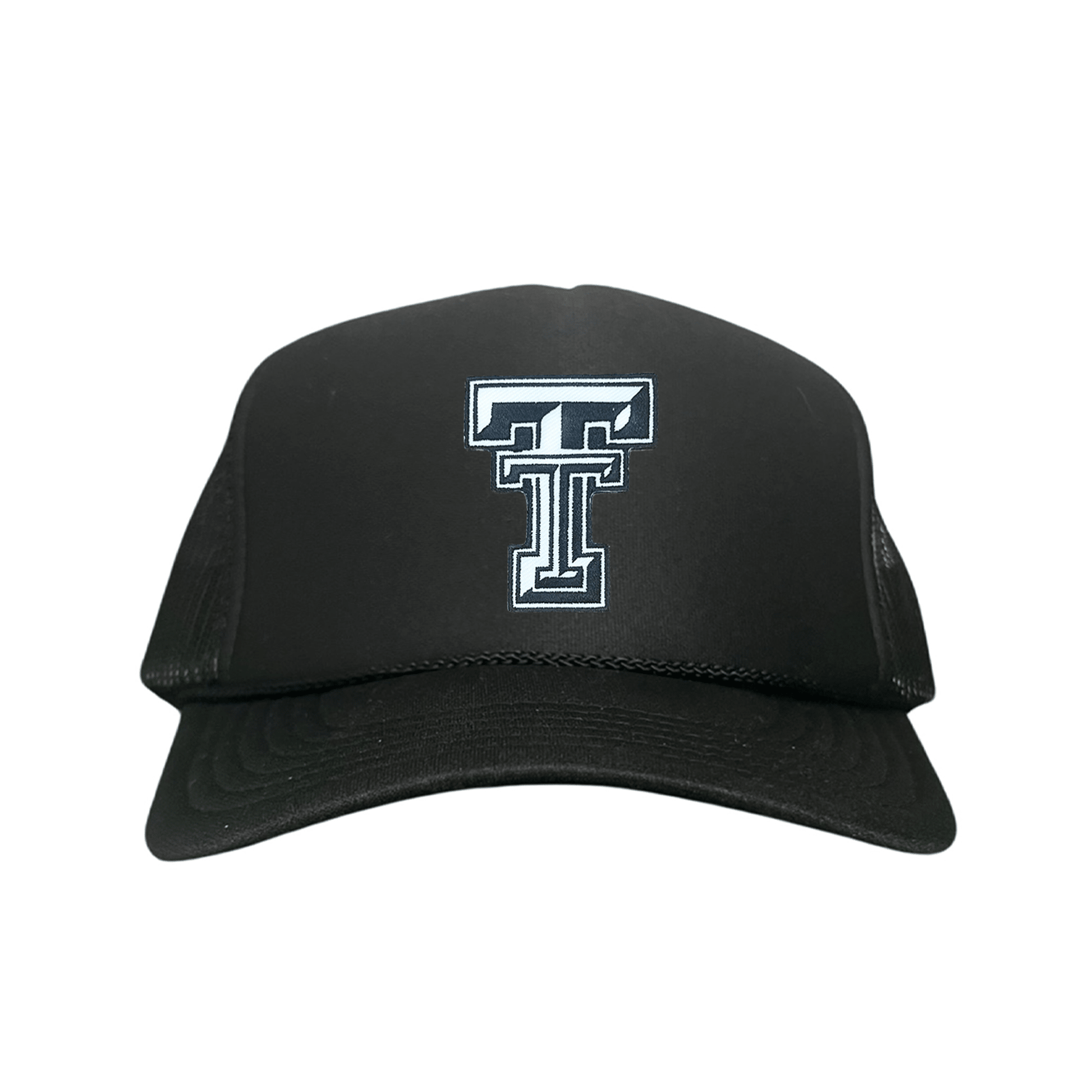 Texas Tech Logo Patch / Hats / 243 / TXTECH041 / MM - Khaki Foam Curved Mesh - Club Rehab