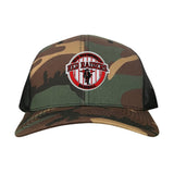 Camo Curved Mesh Snapback