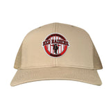 Khaki Curved Mesh Snapback