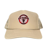 Khaki Foam Curved Mesh