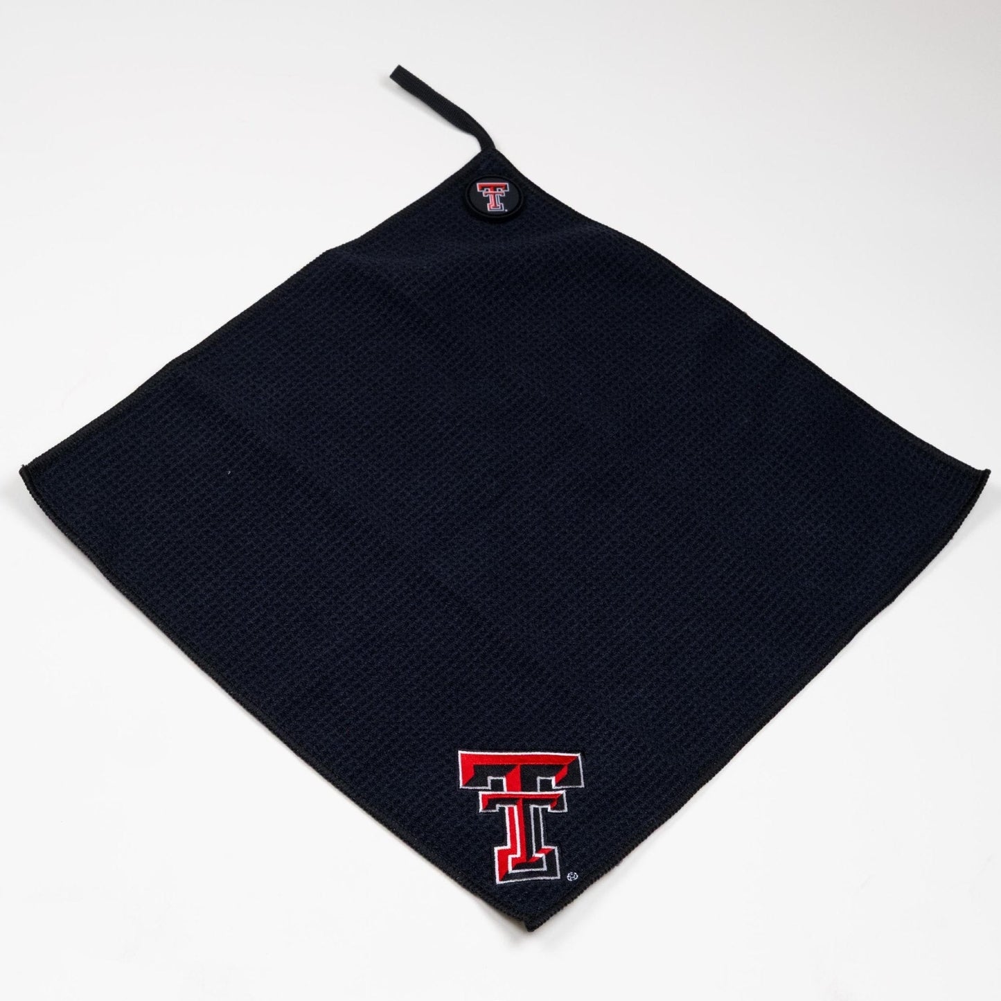 Texas Tech Red Raiders NCAA Magnetic Embroidered Golf Towel – 15" x 15" - Club Rehab