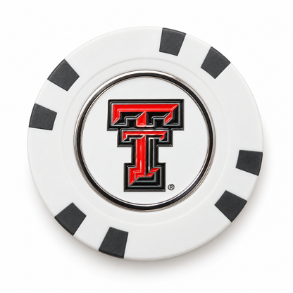 Texas Tech Red Raiders Poker Chip Ball Marker, alternate product view 2