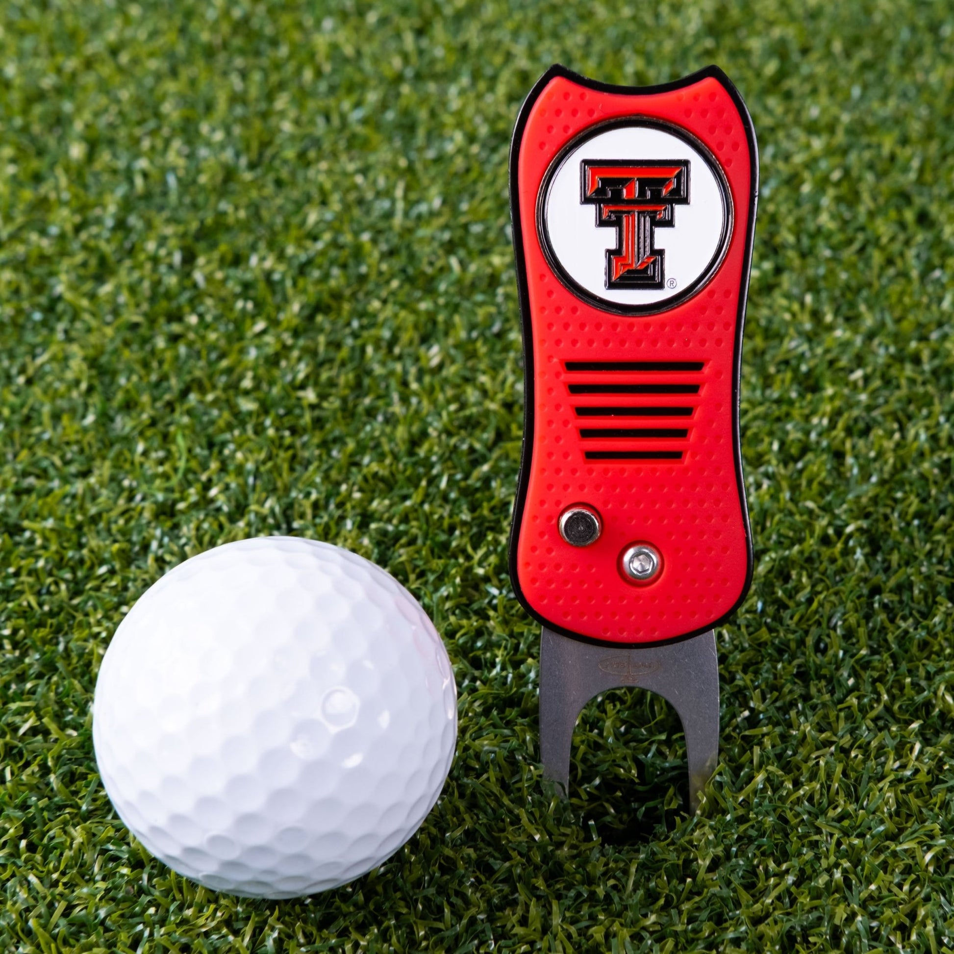 Texas Tech Red Raiders Switchblade Divot Tool - Image 2 - Club Rehab