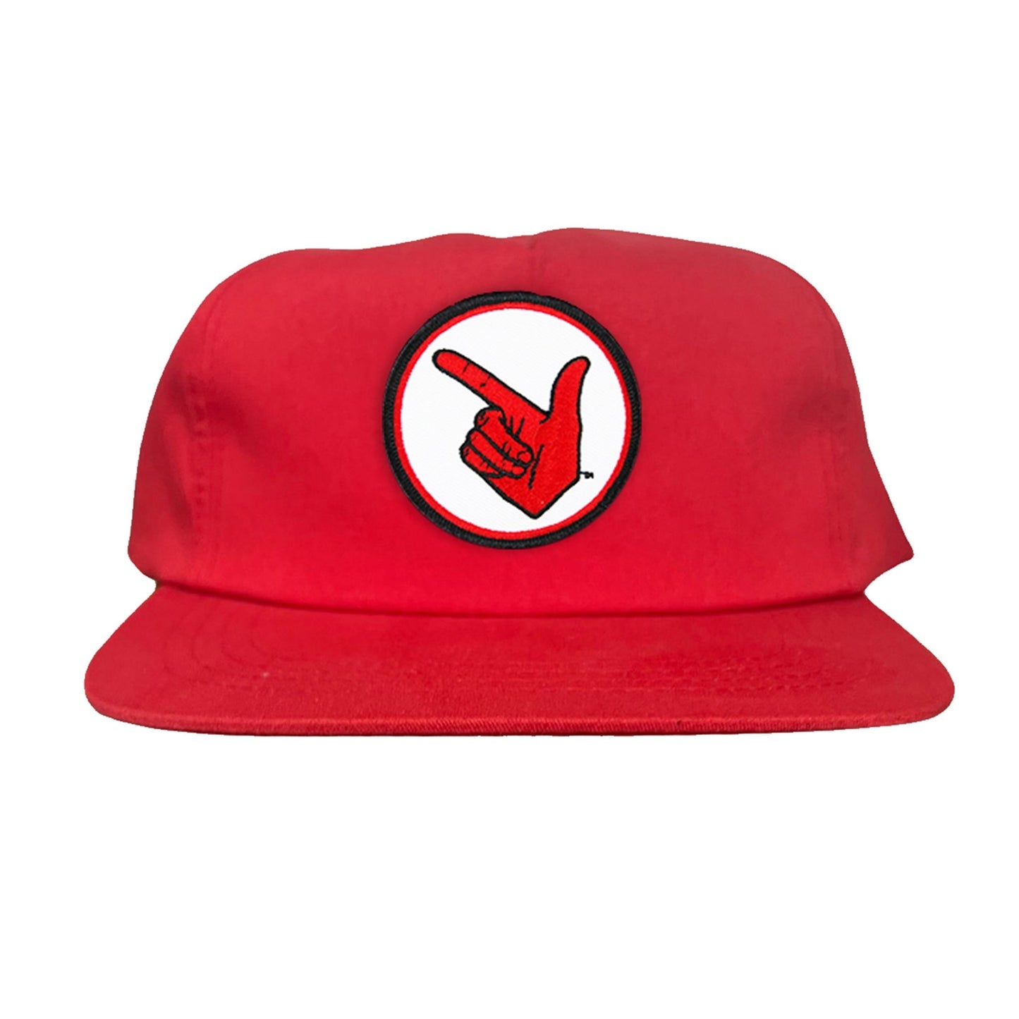 Texas Tech Texas Tech Hand Symbol Patch / Hats/ 117/ MM - Red Flat Bill Canvas - Club Rehab