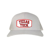 Silver Curved Bill Mesh Snapback