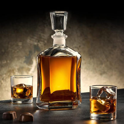 The Alexandria Crystal Decanter - Club Rehab