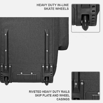 The Constrictor Golf Travel Bag | Superior Style - Gunmetal - Club Rehab