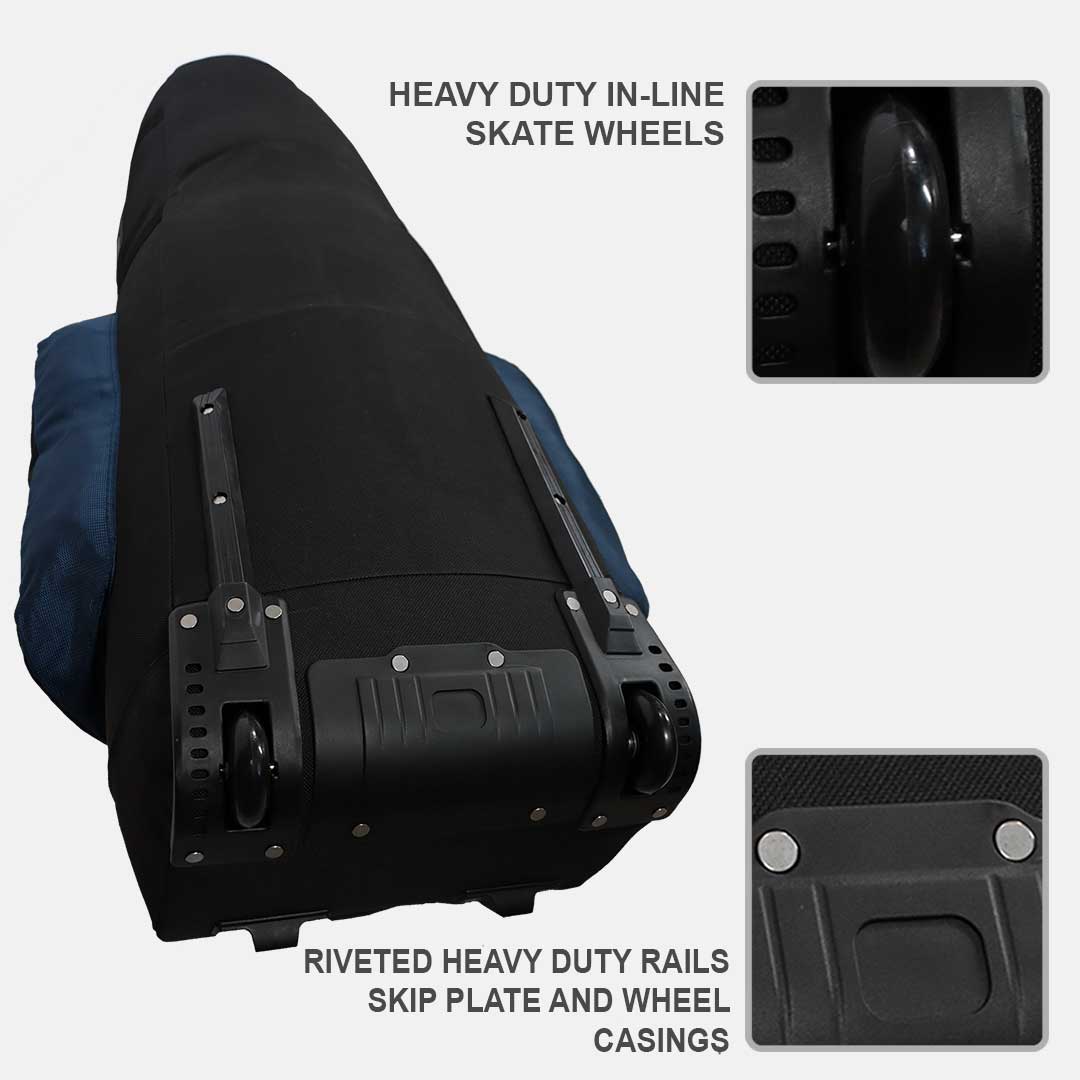 The Constrictor Golf Travel Bag | Superior Style - Black/Navy - Club Rehab