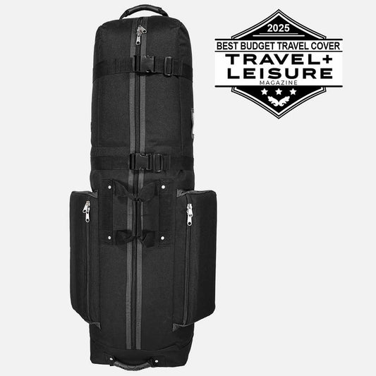 The Constrictor Golf Travel Bag | Superior Style - Black/Grey - Club Rehab