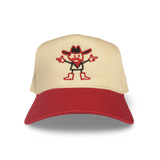 Cream/Red A Frame