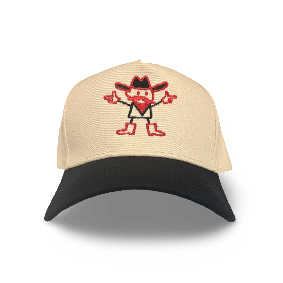 The Doodle Cowboy - Cream / Black A Frame - Club Rehab