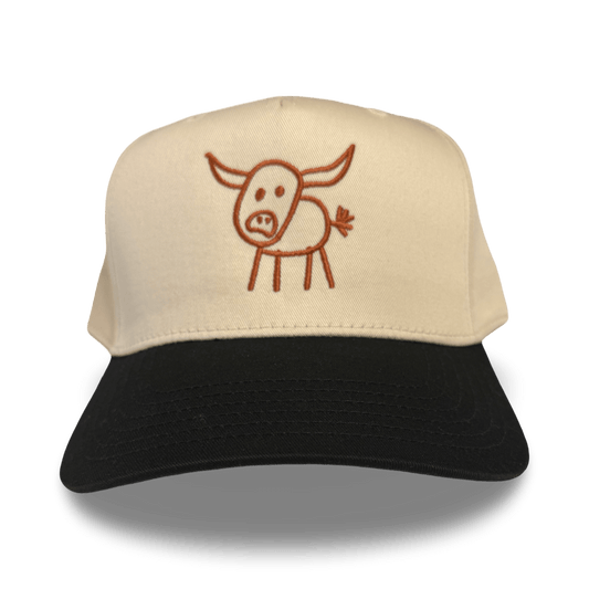 The Doodle Horn - Cream / Black Doodle - Club Rehab