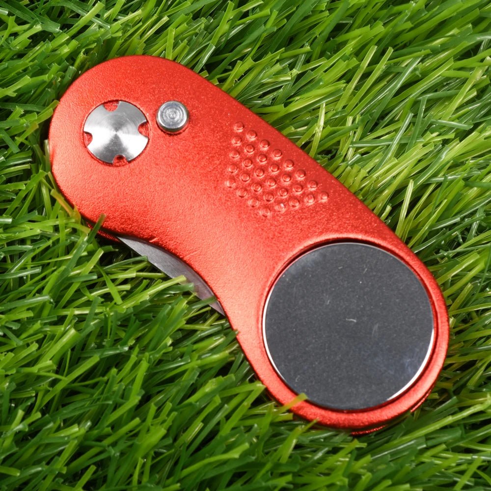 The Pocket Caddy Golf Divot Tool - Club Rehab - Divot ToolRed45370842185920