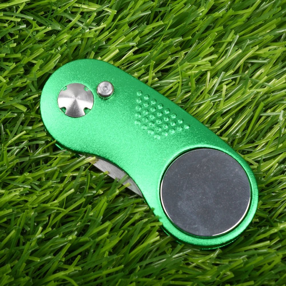 The Pocket Caddy Golf Divot Tool - Club Rehab - Divot Toolgreen45370842316992