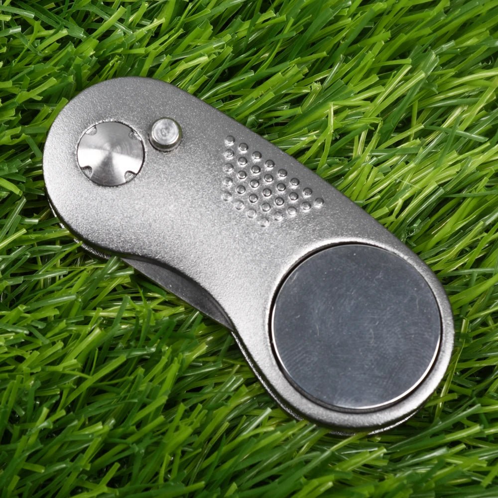 The Pocket Caddy Golf Divot Tool - Club Rehab - Divot ToolSilvery45370842480832