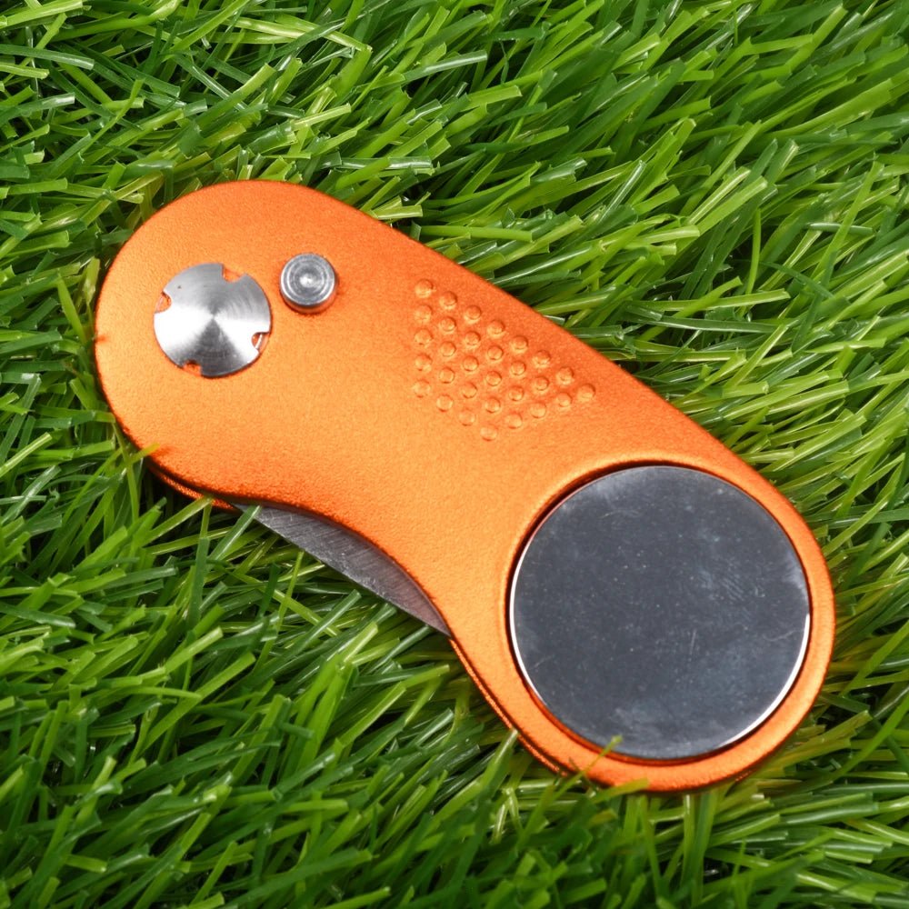 The Pocket Caddy Golf Divot Tool - Club Rehab - Divot ToolOrange45370842415296