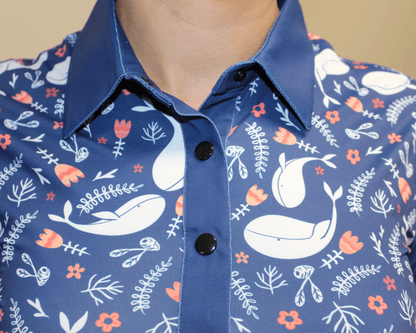 The Whale Women's polo - XS - Club Rehab